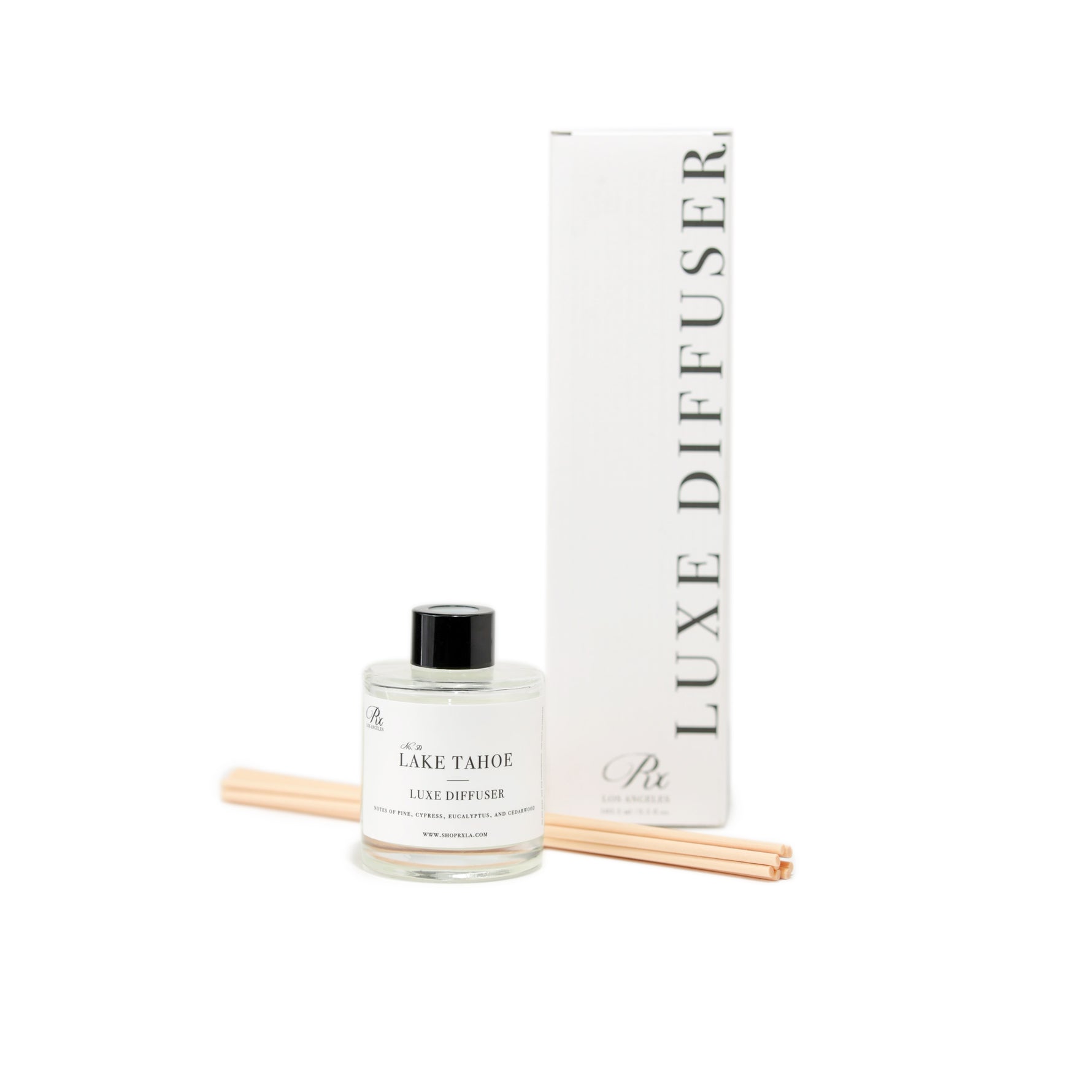 Lake Tahoe diffuser A perfect seasonal fragrance that can be used year round. This scent captures the essence of Lake Tahoe. Crisp clean air infused with infused with fir needle, cedarwood and cedarleaf, eucalyptus, patchouli essential oils.