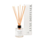 Lake Tahoe diffuser A perfect seasonal fragrance that can be used year round. This scent captures the essence of Lake Tahoe. Crisp clean air infused with infused with fir needle, cedarwood and cedarleaf, eucalyptus, patchouli essential oils.