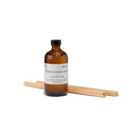 Reed diffuser refill bottle filled with premium fragrance oil, designed to refresh your diffuser and maintain a consistent, long-lasting scent in your space