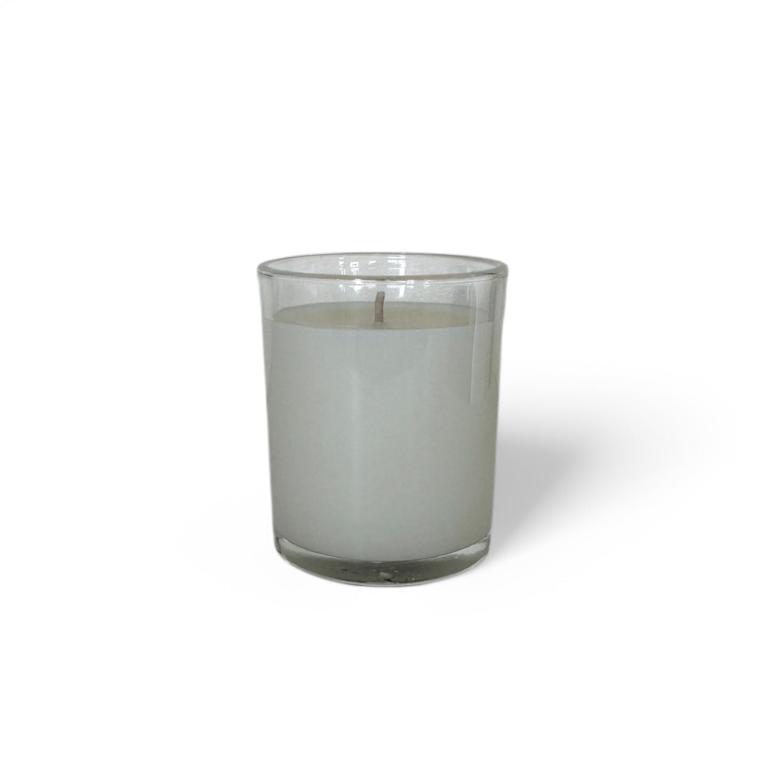 Elegant custom made votive candle, ideal for personalized corporate gifts and promotions.