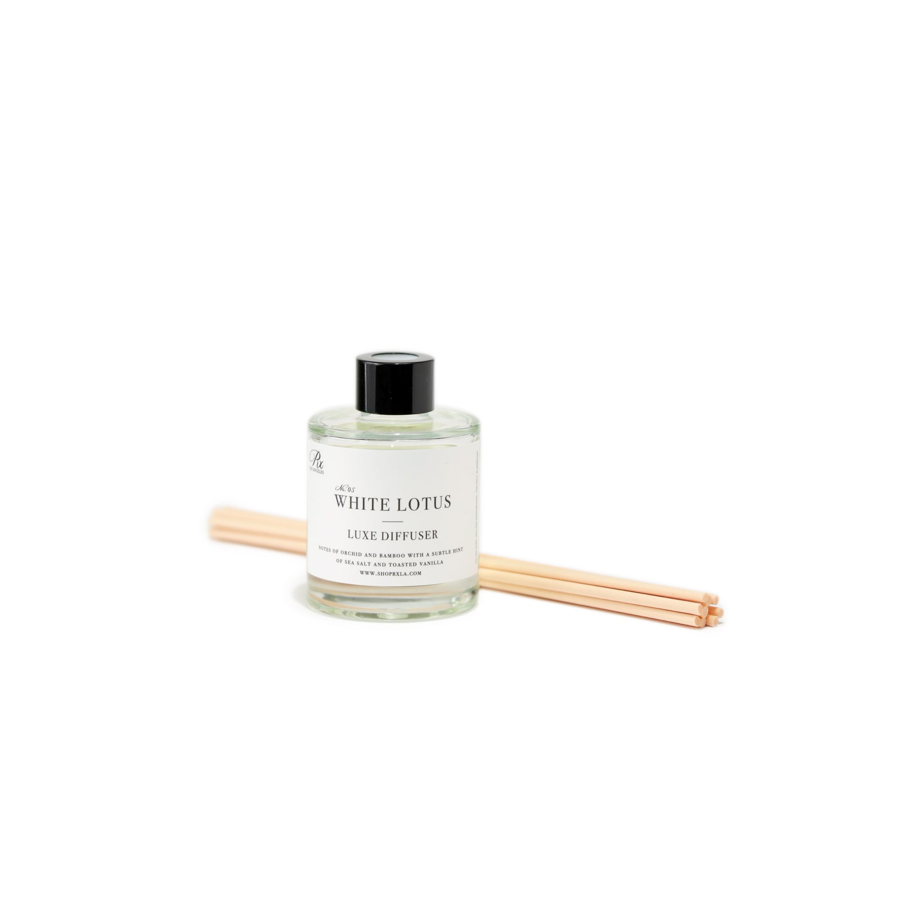 Transform your space with our White Lotus reed diffuser, inspired by luxurious escapes. This elegant fragrance blends notes of orchid and bamboo with hints of sandalwood and sea salt, creating a serene and soothing atmosphere that transports you to paradise