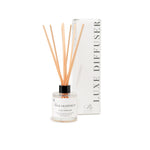 Wild Grapefruit diffuser, featuring a fresh and invigorating fragrance with bright citrus notes of grapefruit, balanced by subtle hints of green leaves and a touch of sweetness, perfect for energizing any room.