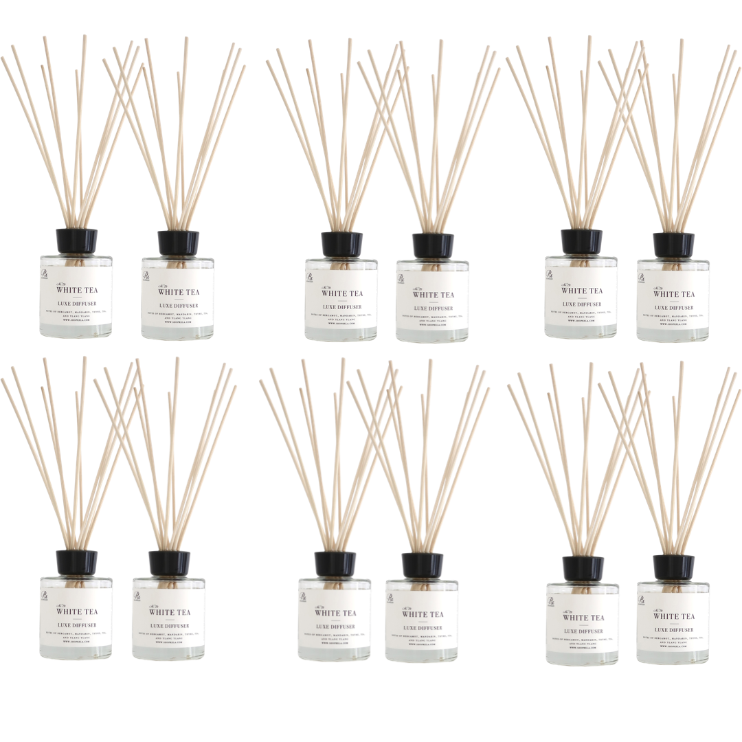 bulk diffusers. bulk reed diffuser. wholesale diffusers. luxury all natural perfume diffuser